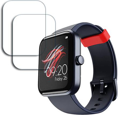 SOMTONE Edge To Edge Tempered Glass for boAt Wave Select Smartwatch 1.69 inch SMARTWATCH SCREEN GUARD(Pack of 2)
