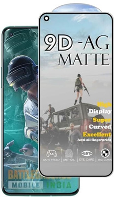 ALFA URBAN Edge To Edge Tempered Glass for Oppo A74 4G Gaming Matte Tempered Glass / Anti Fingerprint [Bubble-Free] Glass(Pack of 1)