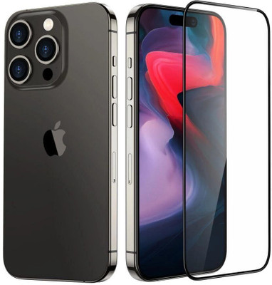 Bodoma Edge To Edge Tempered Glass for Apple iPhone 15 Pro Max(Pack of 1)
