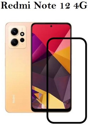 Aaralhub Edge To Edge Tempered Glass for REDMI Note 12(Pack of 1)