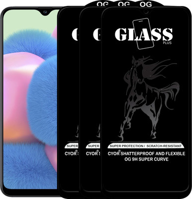 CYOR Edge To Edge Tempered Glass for SAMSUNG A70(Pack of 3)