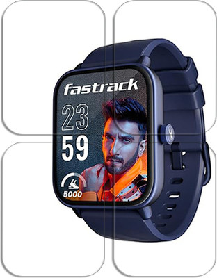 ARBAN Edge To Edge Tempered Glass for Fastrack Limitless Glide 1.78 inch SMARTWATCH SCREEN GUARD(Pack of 4)