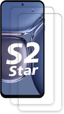 ARBAN Edge To Edge Tempered Glass for I Kall S2 Star TEMPERED GUARD FRONTP2(Pack of 2)