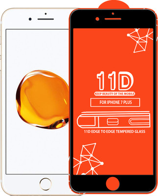 Roxel Edge To Edge Tempered Glass for Apple iPhone 7 Plus(Pack of 1)