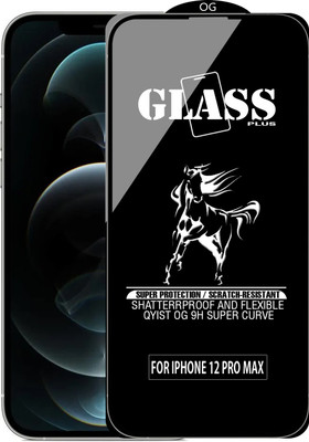 Qyist Edge To Edge Tempered Glass for IPHONE 12 PRO MAX(Pack of 1)