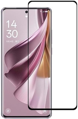 NaturalBuy Edge To Edge Tempered Glass for Oppo Reno 10 Pro+ 5G-9H [Free Cleaning Kit Included](Pack of 1)