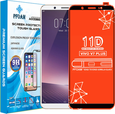 PFOAM Edge To Edge Tempered Glass for VIVO V7 Plus(Pack of 1)