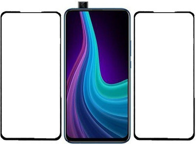 KARTRAY Edge To Edge Tempered Glass for Huawei Y9 Prime 2019(Pack of 2)