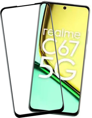 VAlight Edge To Edge Tempered Glass for realme C67 5G, Realme C67 5G(Pack of 1)