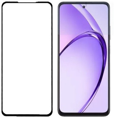 AARERED Edge To Edge Tempered Glass for OPPO K12x 5G, OPPO K12x, Oppo K12X, Oppo K12X 5G(Pack of 1)