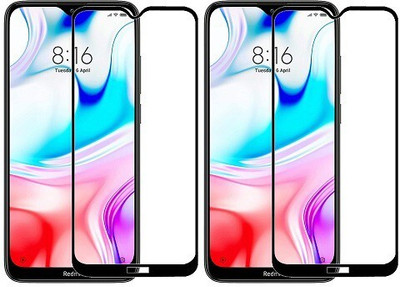 KARTRAY Edge To Edge Tempered Glass for Mi Redmi 8(Pack of 2)