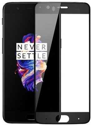 IPAK Edge To Edge Tempered Glass for OnePlus 5(Pack of 1)