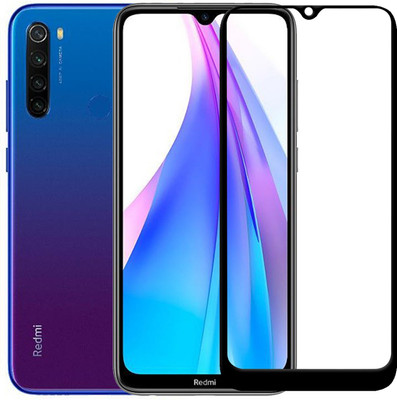 Xester Edge To Edge Tempered Glass for Redmi Note 8(Pack of 2)