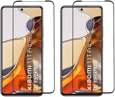 Cover Alive Edge To Edge Tempered Glass for Xiaomi 11T Pro 5G, Mi 11X, Mi 11X Pro, Poco F3 GT, Poco M4 Pro 5G, Redmi K50i 5G(Pack of 2)