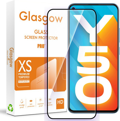 Glasgow Edge To Edge Tempered Glass for Vivo Y30, Vivo Y50(Pack of 1)