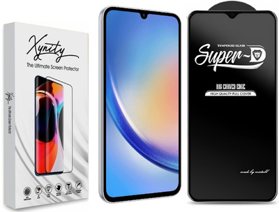 XYNITY Edge To Edge Tempered Glass for Vivo T1 44W(Pack of 1)