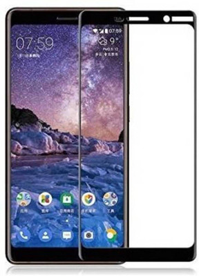 ChutPutMart Edge To Edge Tempered Glass for Nokia 7 Plus(Pack of 1)