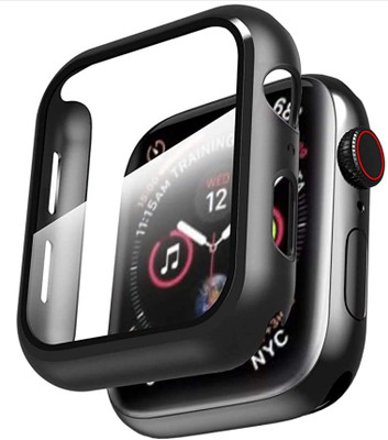 TWB Edge To Edge Tempered Glass for Apple Smartwatch Series(Pack of 1)