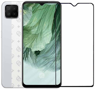 Expromium Edge To Edge Tempered Glass for Oppo F17(Pack of 1)