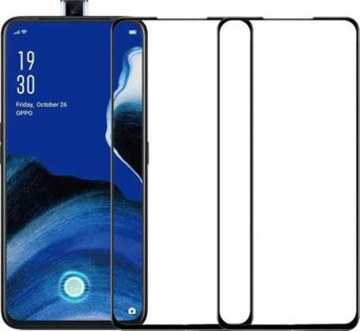 SRT Edge To Edge Tempered Glass for OPPO Reno 2z(Pack of 2)