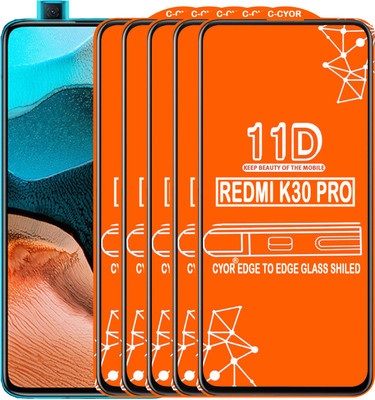 CYOR Edge To Edge Tempered Glass for Realme 2 Pro(Pack of 5)