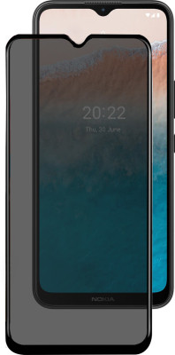 HUPSHY Edge To Edge Tempered Glass for NOKIA C21 PLUS(Pack of 1)