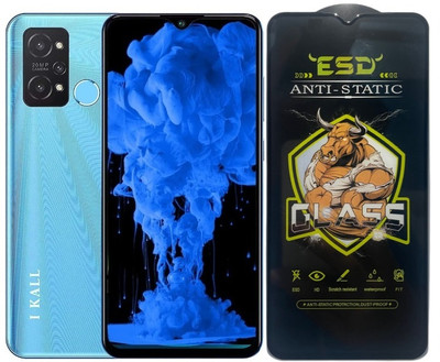 TELESHIELD Edge To Edge Tempered Glass for Ikall Z11 4G, ESD Glass, ESD Protector, Edge to Edge, Screen Protector(Pack of 1)