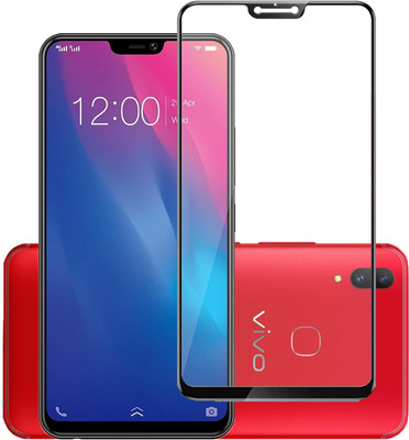 Evett Edge To Edge Tempered Glass for Vivo V9 Premium High Quality(Pack of 1)