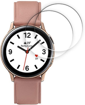 ARBAN Edge To Edge Tempered Glass for Samsung Galaxy Watch Active 2 40mm SMARTWATCH SCREEN GUARD(Pack of 2)