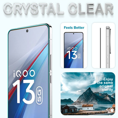 ArmourPro Edge To Edge Tempered Glass for realme 13 5G, IQOO 13, OG Tempered Glass with Cable Protector(Pack of 1)
