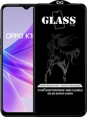 CYOR Edge To Edge Tempered Glass for OPPO K10 5G(Pack of 1)