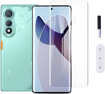 MobiWay Edge To Edge Tempered Glass for Tecno Pova Curve 5G, Pova Curve, Temp14(Pack of 1)