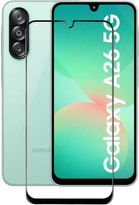 SNMART Edge To Edge Tempered Glass for Samsung Galaxy A26 5G(Pack of 1)