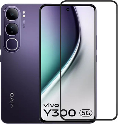 VDAT Edge To Edge Tempered Glass for Vivo Y300 5G, vivo y300, Vivo Y300 5G(Pack of 1)