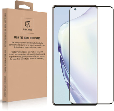 GLOBAL NOMAD Edge To Edge Tempered Glass for vivo V27 5G(Pack of 1)