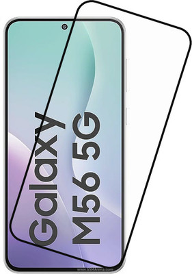 NEXZONE Edge To Edge Tempered Glass for SAMSUNG Galaxy M56 5G(Pack of 1)