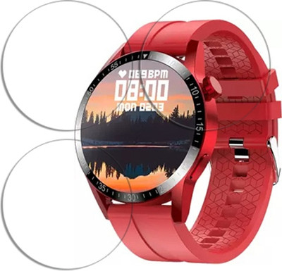 ARBAN Edge To Edge Tempered Glass for Fire-Boltt Talk Pro 1.3 inch SMARTWATCH SCREEN GUARD(Pack of 3)