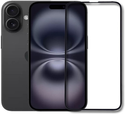 NSTAR Edge To Edge Tempered Glass for Apple Iphone 16 Plus(Pack of 1)
