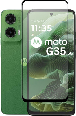 KWINE CASE Edge To Edge Tempered Glass for MOTOROLA g35 5G, MOTOROLA g35 5G(Pack of 1)