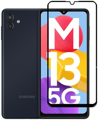 MOBIGENIX Edge To Edge Tempered Glass for Samsung Galaxy M13 5G(Pack of 1)