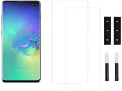 Mofrills Edge To Edge Tempered Glass for Samsung Galaxy S10 Plus(Pack of 2)