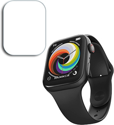 SOMTONE Edge To Edge Tempered Glass for Hammer Pulse Ace 2.0 Bluetooth Calling Smartwatch with Biggest 1.83 inch SMARTWATCH SCREEN GUARD(Pack of 1)