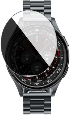 HIDEOUS Edge To Edge Tempered Glass for Lava Prowatch X(Pack of 1)