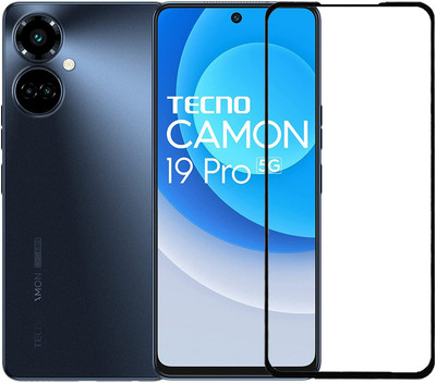 ECMERED Edge To Edge Tempered Glass for Tecno Camon 19 Pro 5G(Pack of 1)