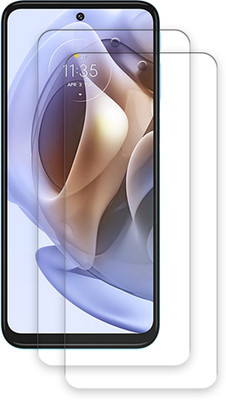 ARBAN Edge To Edge Tempered Glass for Motorola Moto G31 TEMPERED GUARD FRONTP2(Pack of 2)