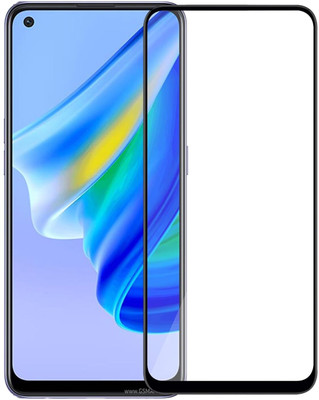 EITANSHA CREATION Edge To Edge Tempered Glass for Oppo A95 4G(Pack of 1)