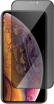 KLAH Edge To Edge Tempered Glass for Apple iPhone XS(Pack of 1)