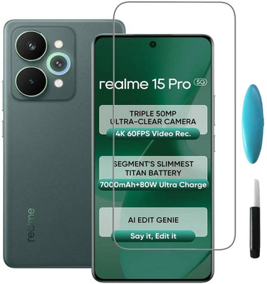 Flipkart SmartBuy Edge To Edge Tempered Glass for Realme 15 Pro 5G(Pack of 1)