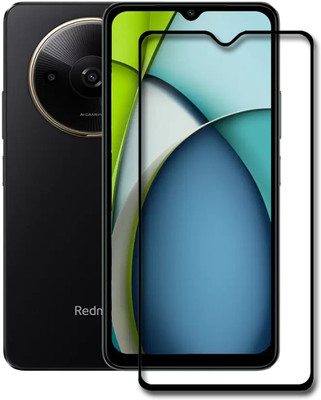 NKCASE Edge To Edge Tempered Glass for Redmi A3, Poco C61, Redmi A3x(Pack of 1)