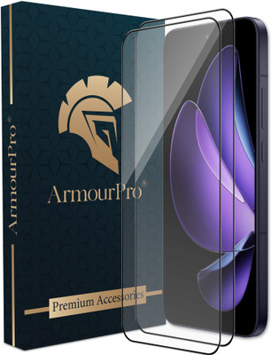 ArmourPro Edge To Edge Tempered Glass for Oppo Reno 13 5G, Reno 13 5G, Oppo Reno 13, Reno 13(Pack of 2)